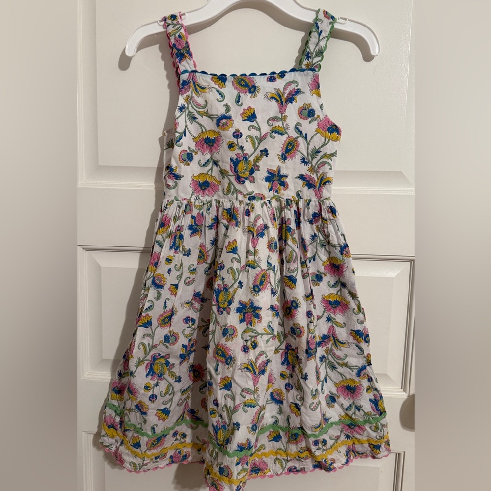 Mini Boden floral sun dress.